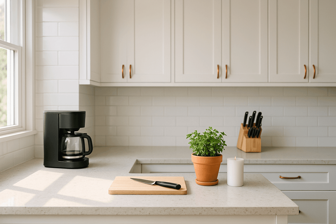 Quick Kitchen Counter Reset: Transform Cluttered Chaos to Calm