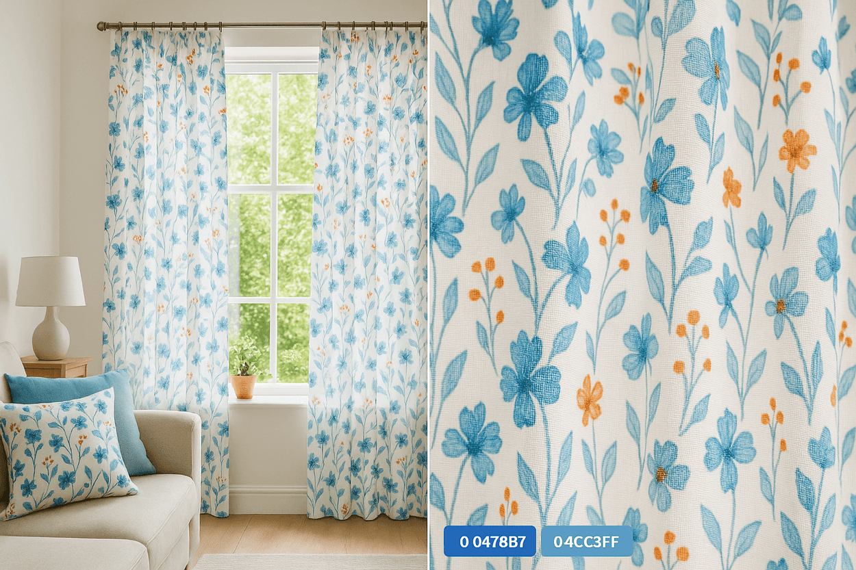 Paper Curtain Spring Window Blooms: Transforming Spaces with Spring-Inspired Curtains