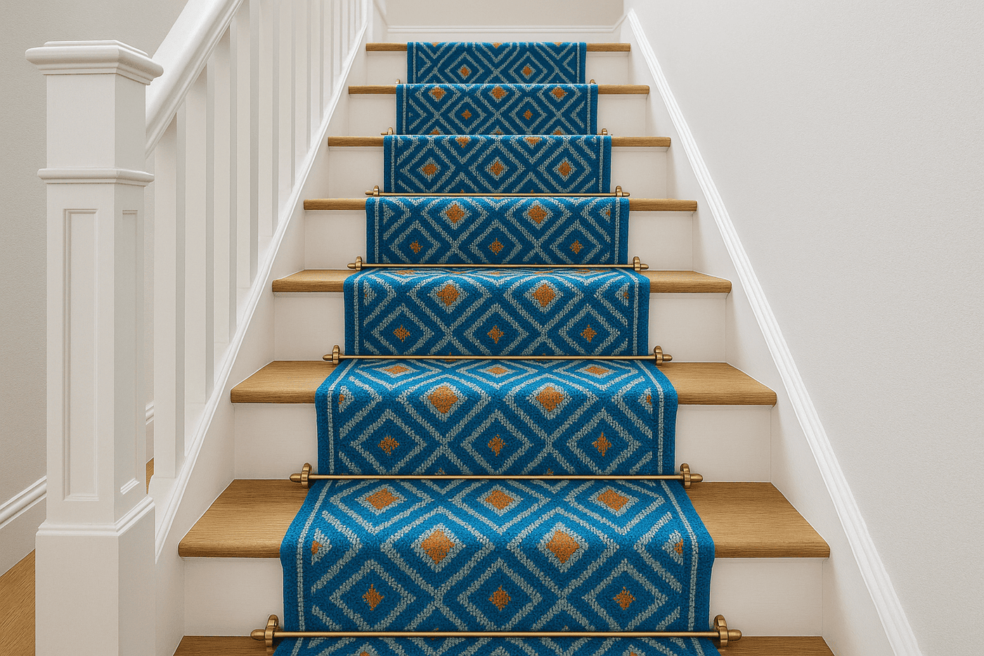 Step Up Your Style: Installing a Custom Stair Runner
