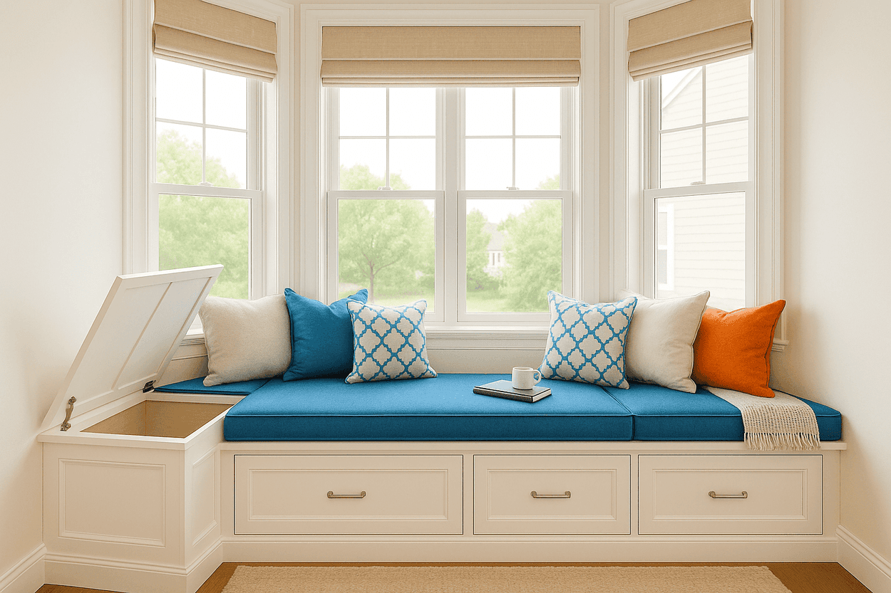 Sunlit Sanctuary: Building a Custom Window Bench